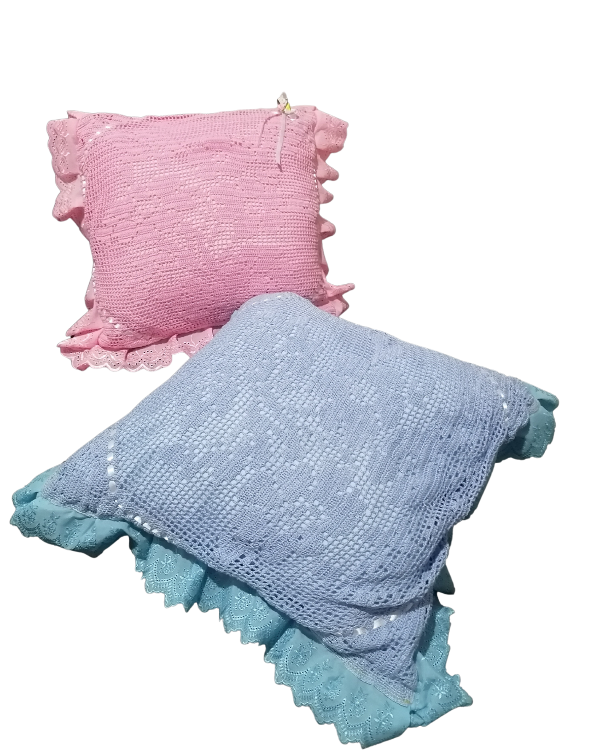 Cojines de tela y tejidos